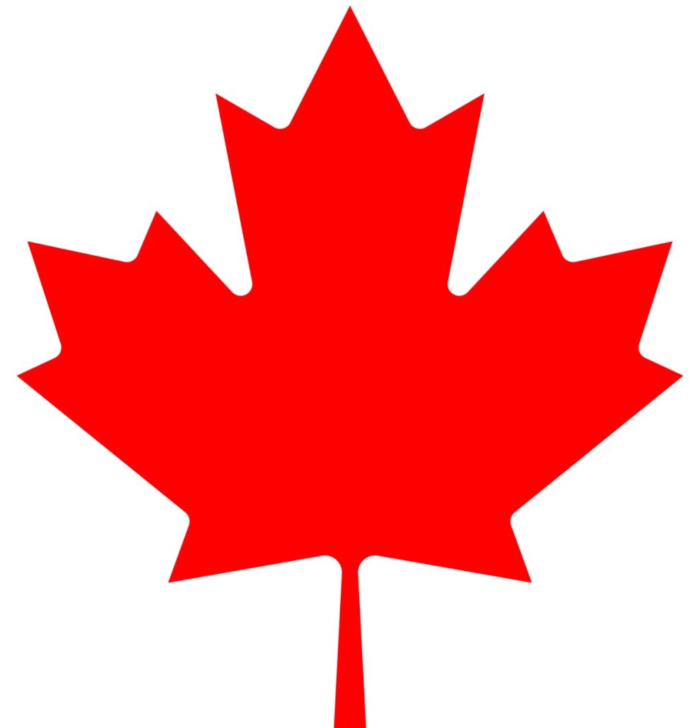 نقش برگ افرا در پرچم ملی کانادا
